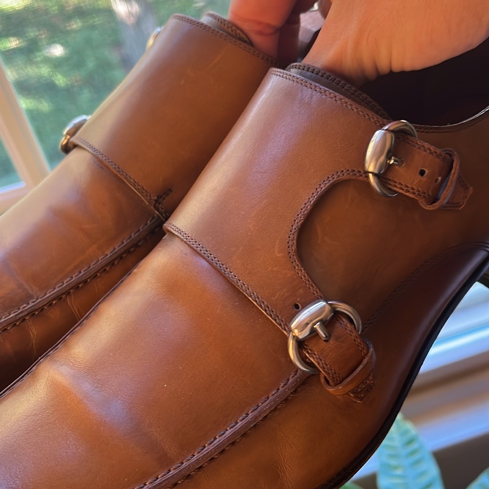 Gucci Double Monk Strap Dress Shoes - Picture 4 of 9